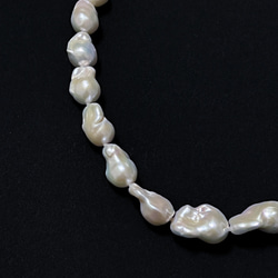 【ラスト】Big baroque pearl necklace / ビッグバロックパールネックレス 4枚目の画像