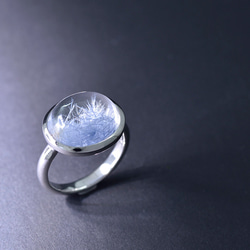 Dumortierite in Quartz_8.85ct Pt950 Ring【apartamento/アパトメント】 6枚目の画像