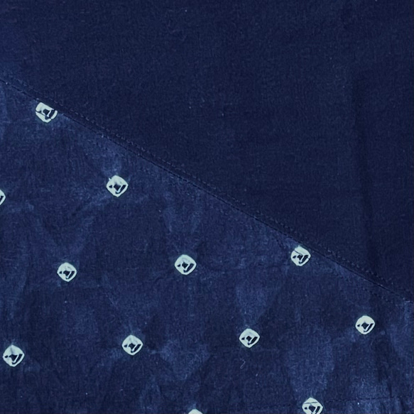 伝統工芸／絞り本藍染ランチョンマット／マルチマット／35✖️45 一枚の価格 4枚目の画像