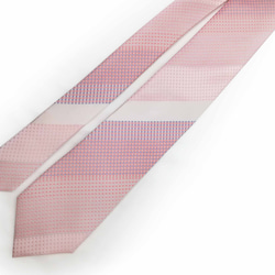 ピンクドットの爽やかネクタイFresh Pink Dot tie 4枚目の画像