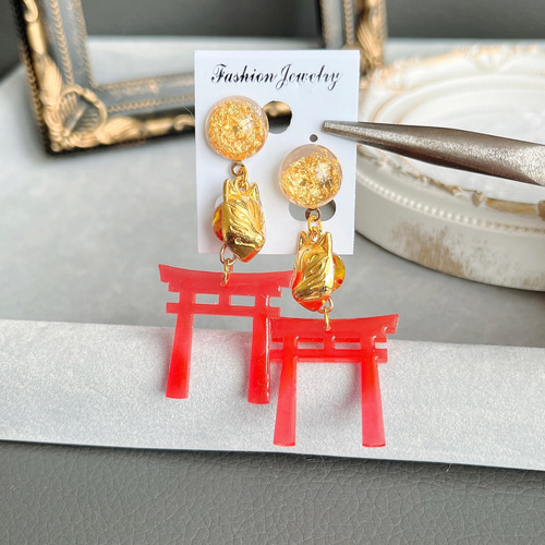 01 ハンドメイドピアス　みことまい様追加 MY mama アクセサリーキット 勝負アクセサリーキット ピアスor