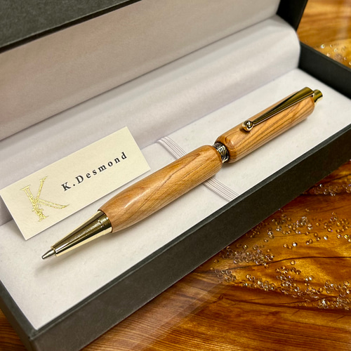 世界に1本だけ】屋久杉のシャープペン 長寿を祈る贈り物に