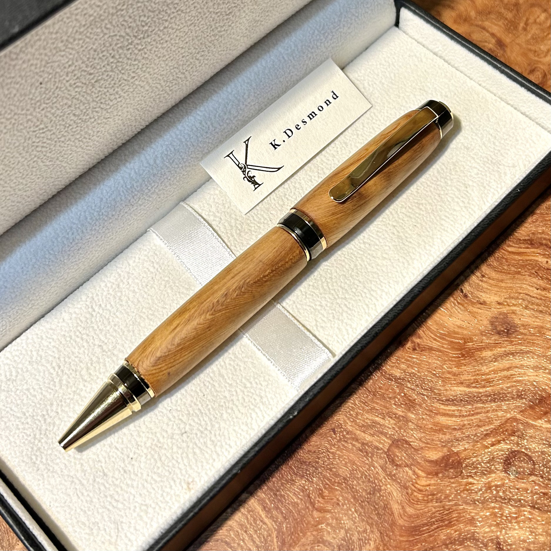 【世界に1本だけ】屋久杉のボールペン・長寿を祈る贈り物に CZ1240