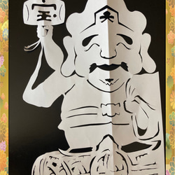 七福神の切り絵