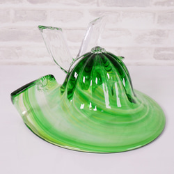 獨一無二的玻璃頭盔（鮮綠色），日式西式設計，附禮盒：男生節 第5張的照片