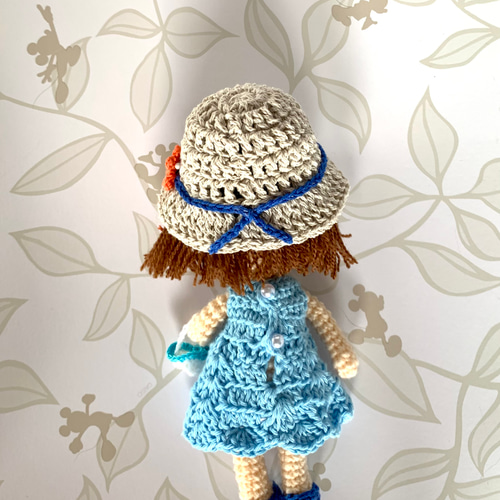 あみぐるみ・小さな女の子 (ちぃちゃん)⑥・着せ替え あみぐるみ あみ