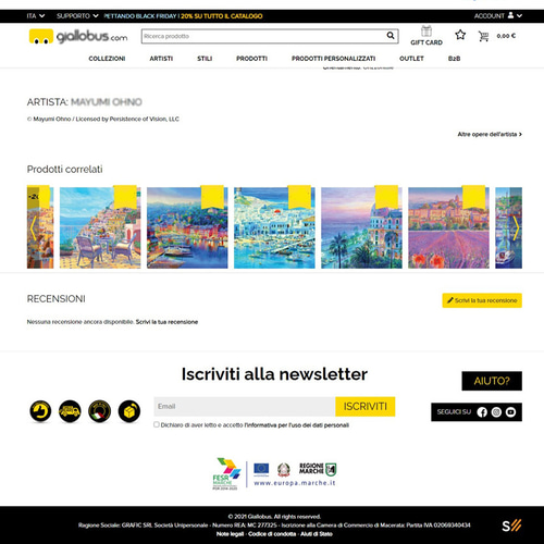 額57㎝イタリアで版画化ポルトフィーノ ヨーロッパ 地中海 夕景