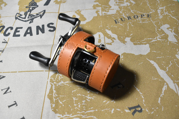 リールフレームカバー for 17カルコンBFS cognac その他ケース