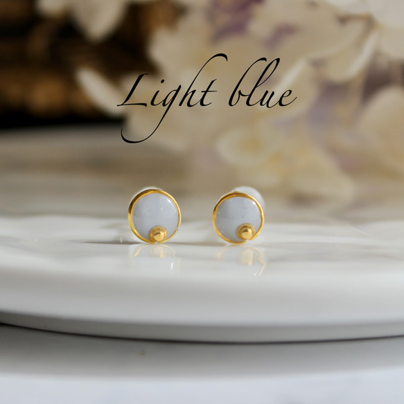 人気No.1☆職場OK5mm♡送料無料♡ミニゴールドピアス/イヤリング　ステンレス　樹脂ピアス　 5枚目の画像