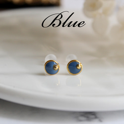 人気No.1☆職場OK5mm♡送料無料♡ミニゴールドピアス/イヤリング　ステンレス　樹脂ピアス　 6枚目の画像