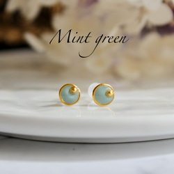 人気No.1☆職場OK5mm♡送料無料♡ミニゴールドピアス/イヤリング　ステンレス　樹脂ピアス　 7枚目の画像