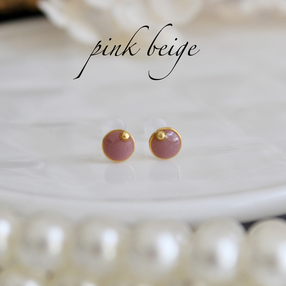 人気No.1☆職場OK5mm♡送料無料♡ミニゴールドピアス/イヤリング　ステンレス　樹脂ピアス　 2枚目の画像