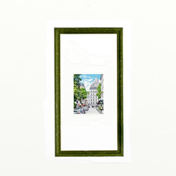 ポストカード ヨーロッパ風景画（組み合わせ自由4枚セット1.000円）No.229   パリ　アンヴェール広場 5枚目の画像
