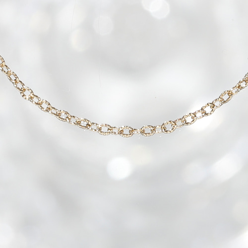 Glitter グリッター テニスチェーン ネックレス ゴールド Glitter グリッター テニスチェーン ネックレス ゴールド Round Cut