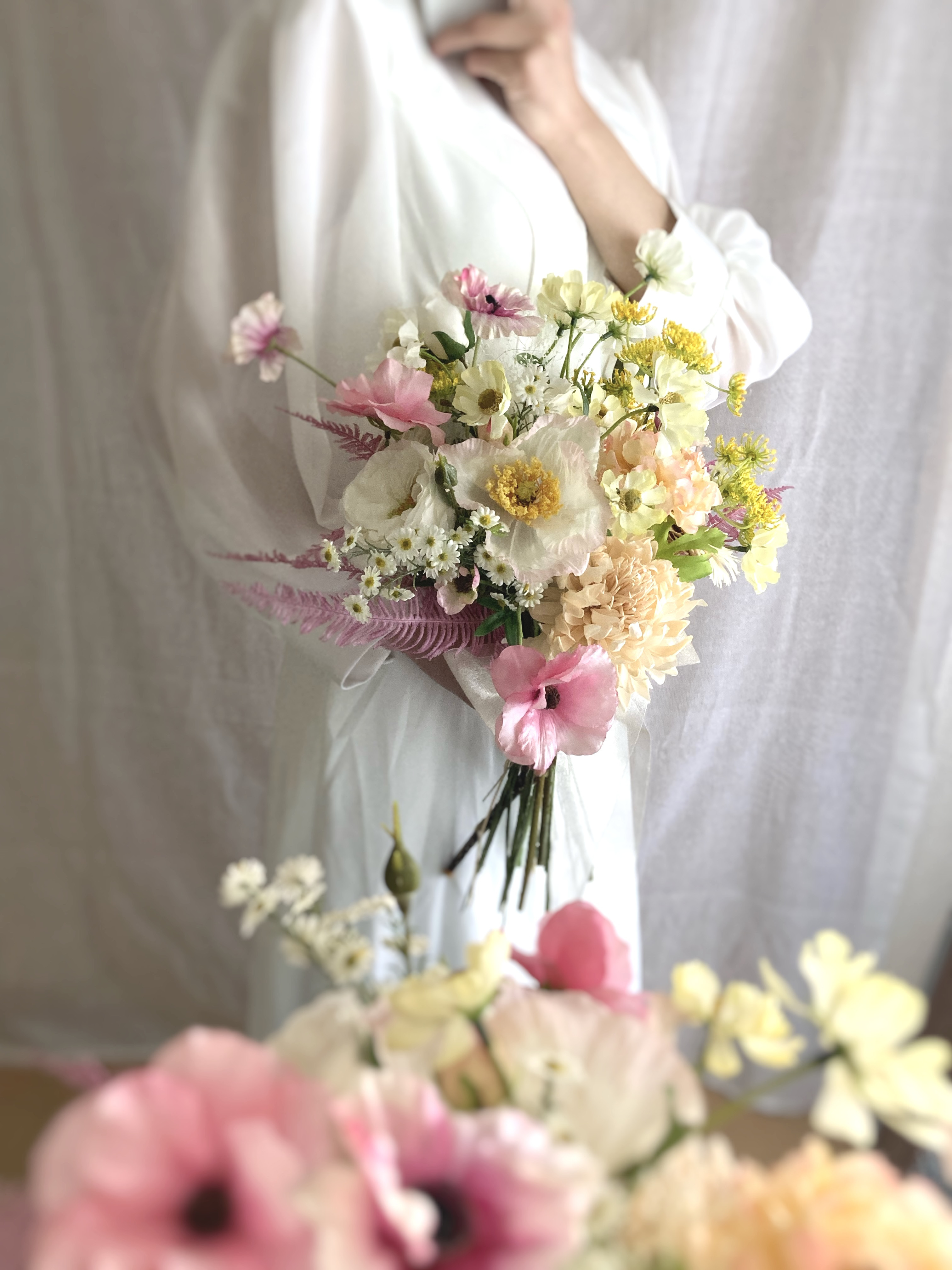La.rove-ウェディング ブーケ- | シンプルなドレスには、華やか