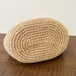 松編みの麻ひもかごバッグ 4枚目の画像