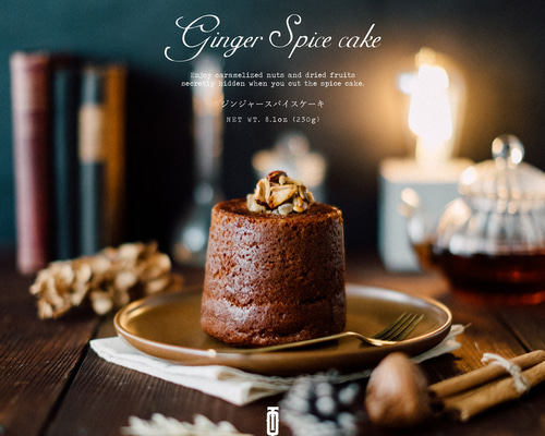 ジンジャースパイスケーキ ケーキ quatre tonoe 通販 15766611｜Creema