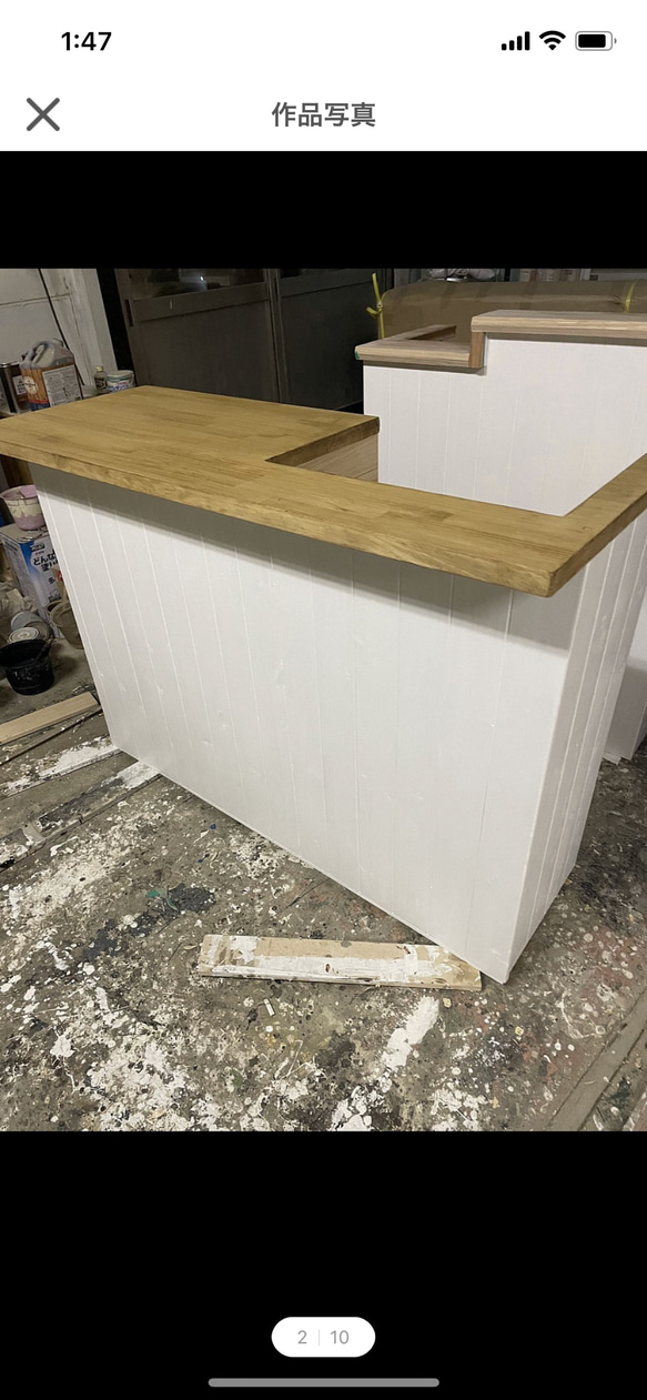 カウンター　レジカウンター　受付カウンター 