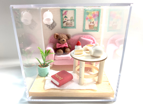 木製ソファ　ドールハウス　ハンドメイド　ふわふわ　姫系　エレガント　ドールケース 木製ソファ ドールハウス ハンドメイド ふわふわ 姫系