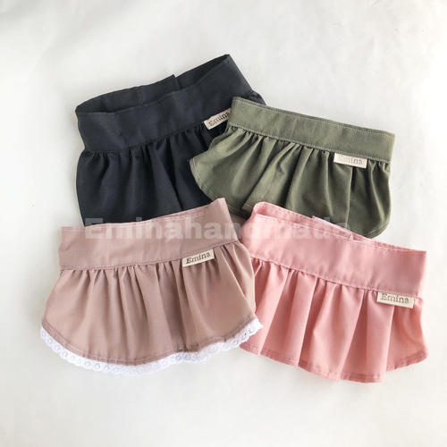 フレアスカート ダスティブラウン 犬スカート ペットスカート 犬服