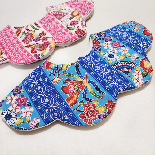 琉球スタイ❋360°もくもくスタイ~瑠璃紺色 ミンサー~ スタイ