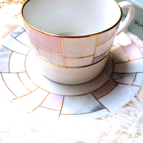 ケイトスペード風カップ＆ソーサー マグカップ reiko0926 通販