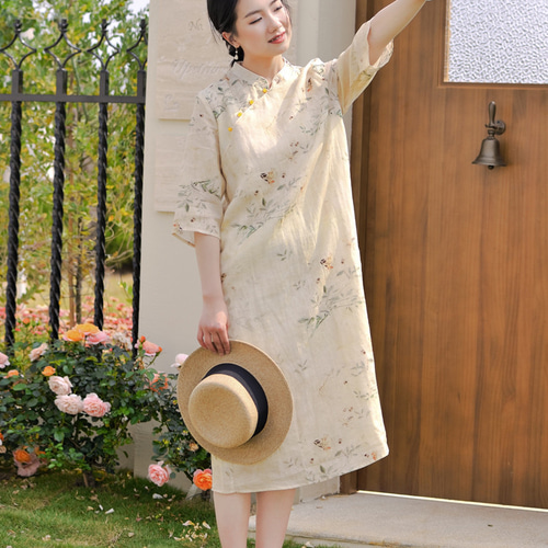 ワンピース チャイナドレス 服 レディース 普段使い かわいい