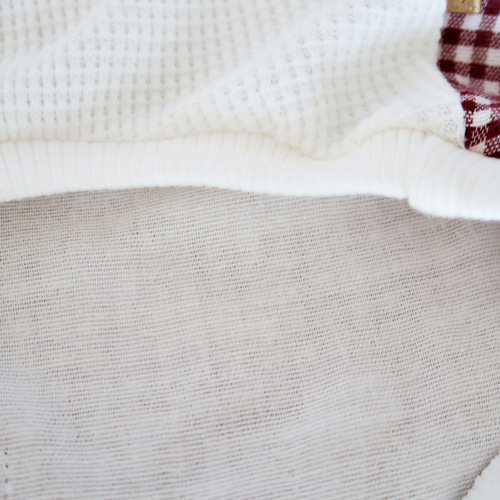 犬服 ❁セミオーダー❁ ギンガムチェック柄 トリプルガーゼ生地 カラー  