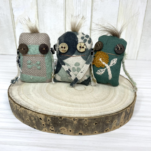 キモかわマスコット♡⃛ 「みなっち」3個セット ぬいぐるみ makopan