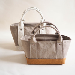 ❤️yukiemon 街並みと動物たちの暮らしを描いた柄 ビッグトートバッグ