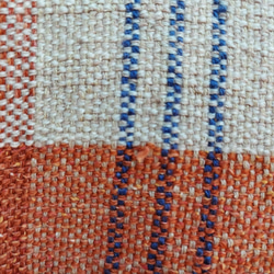手織り　シルクとシルクウールのやさしいストール　作品2319 7枚目の画像