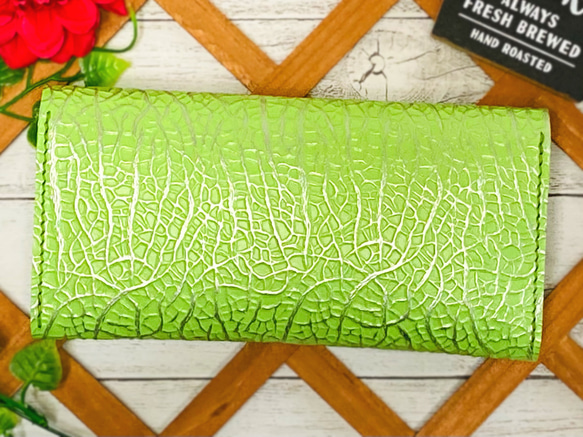 ❤️【完璧メロン♪】高級感×シンプルデザインの大人オシャレで超可愛い総本革長財布♪ ❤️【完璧メロン♪】高級感×シンプルデザインの大人オシャレで