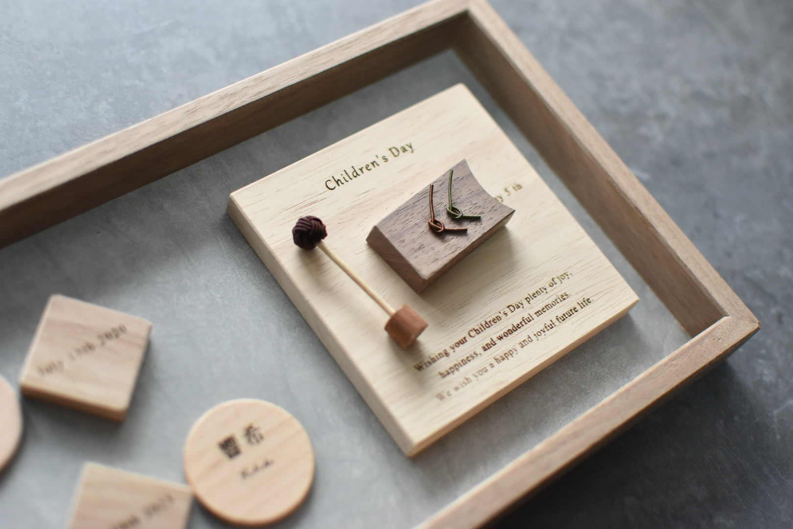 koinobori アートパネル　お名前入り