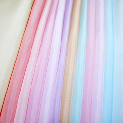 (R-01) 純絲羽布衣襯(和服襯) 手染襯 12 件套 彩色可愛 Tsumamizaiku 布 第2張的照片