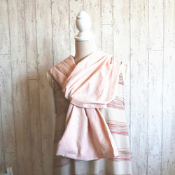 [櫻花短上衣 3way] 遮陽傘/空調保護花卉棉質蕾絲 非常適合送禮 均碼適合大多數日本製造 第4張的照片