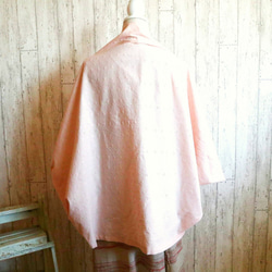 [櫻花短上衣 3way] 遮陽傘/空調保護花卉棉質蕾絲 非常適合送禮 均碼適合大多數日本製造 第10張的照片