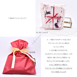 摺紙風格貓銀項鍊/銀方形日式和服日式男女通用男士女士貓禮物 第8張的照片