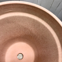 イタリアンテラコッタ  素焼き鉢  直径23cm高さ20.5cm 6枚目の画像