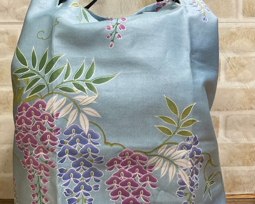 新柄 LLサイズエコバッグ 藤 エコバッグ・サブバッグ AJSAKURA 通販