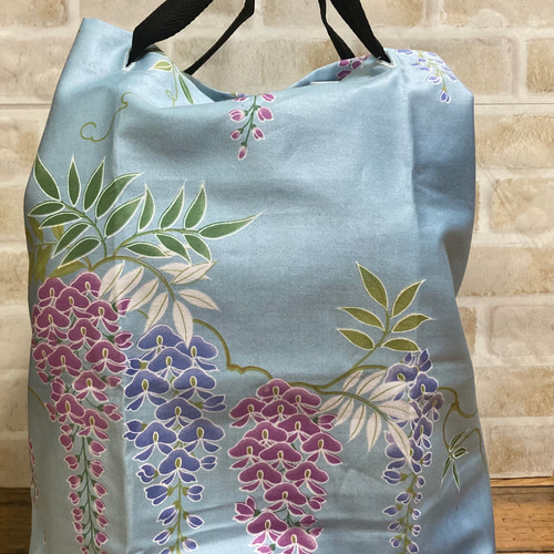 新柄 LLサイズエコバッグ 藤 エコバッグ・サブバッグ AJSAKURA 通販