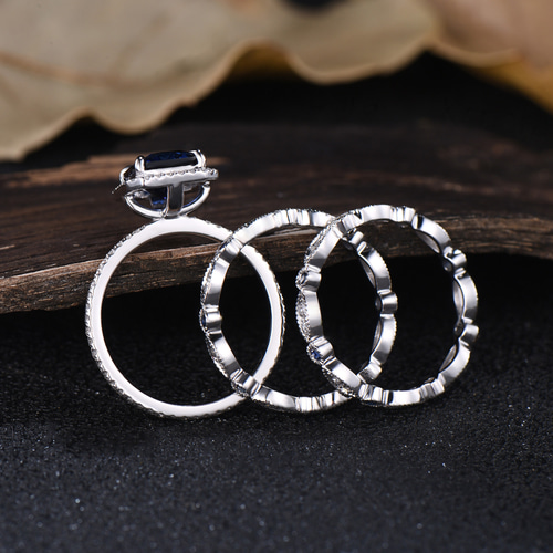 ミラノ★天然サファイア★リングオーダー 6月の誕生石 アレキサンドライト 結婚指輪 9月の誕生石 ブルー