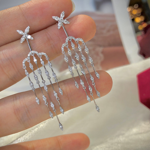 天然ダイヤモンドピアス1.1ct k18 ピアス（スタッド・一粒） パール  