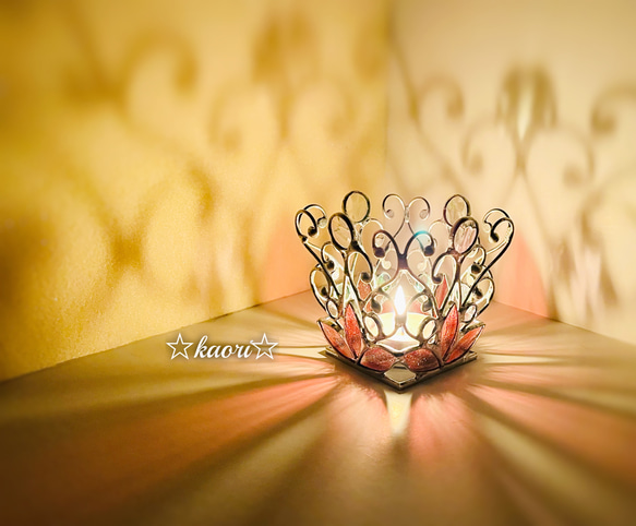 新品 ヴィラリ 希少 キャンドルホルダー キャンドル ピンク リボン ★ キャンドルホルダー EVA (エヴァ) | ラベンダー | BJORN