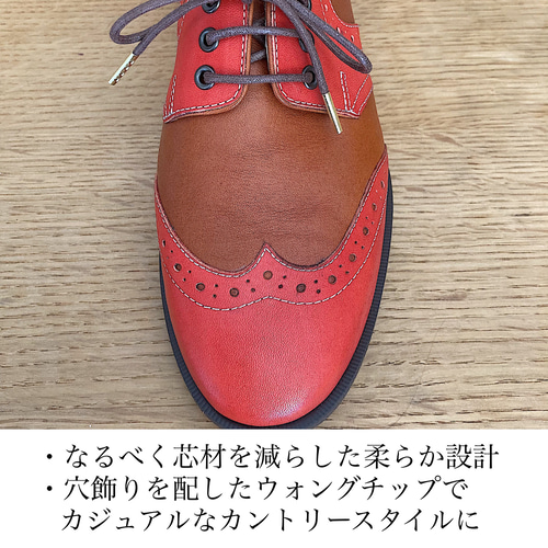 受注生産】レディース 高級皮革を使用した 柔らかい履き心地の