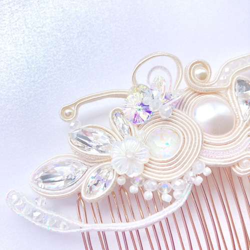 一点もの】『アイリス』 ソウタシエ ヘッドドレス♢ソウタシエ