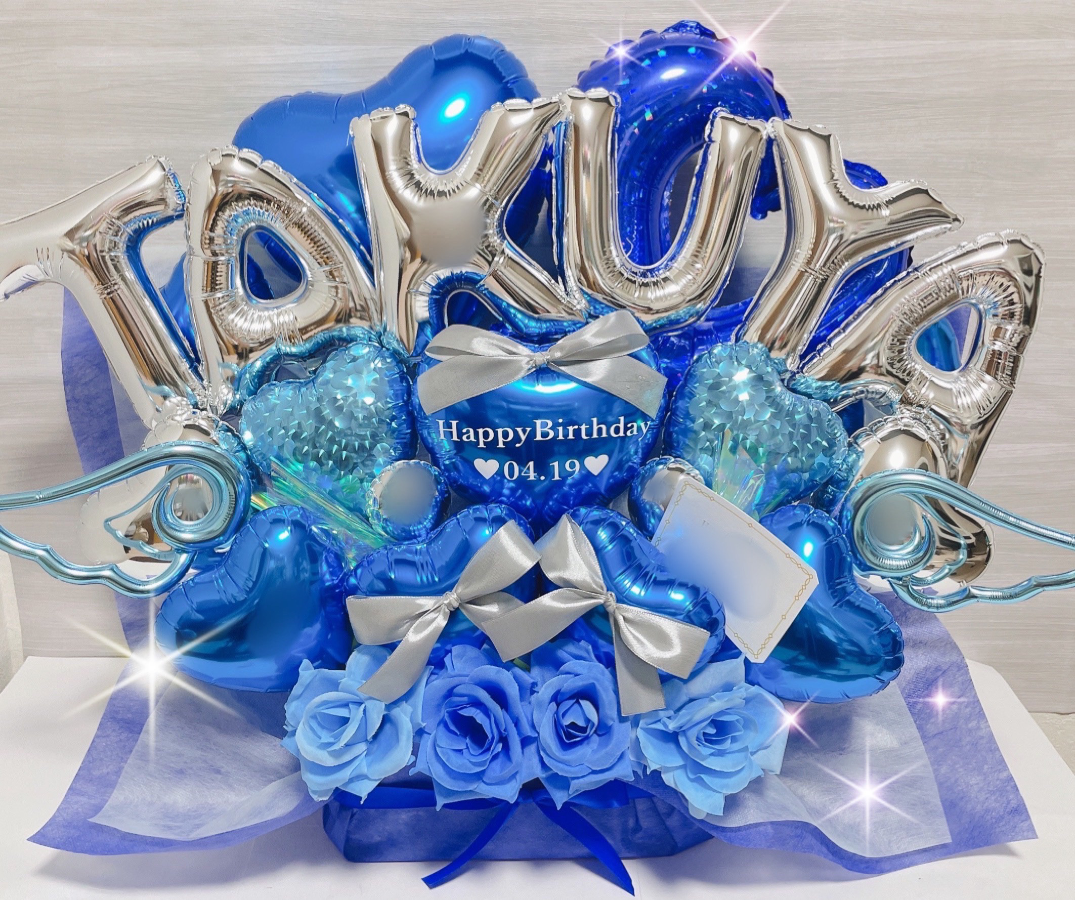 推し活　バルーンギフト　バルーンアレンジ 結婚祝い　誕生日　生誕祭　推し　開店祝い　ギフト　プレゼント　バルーン