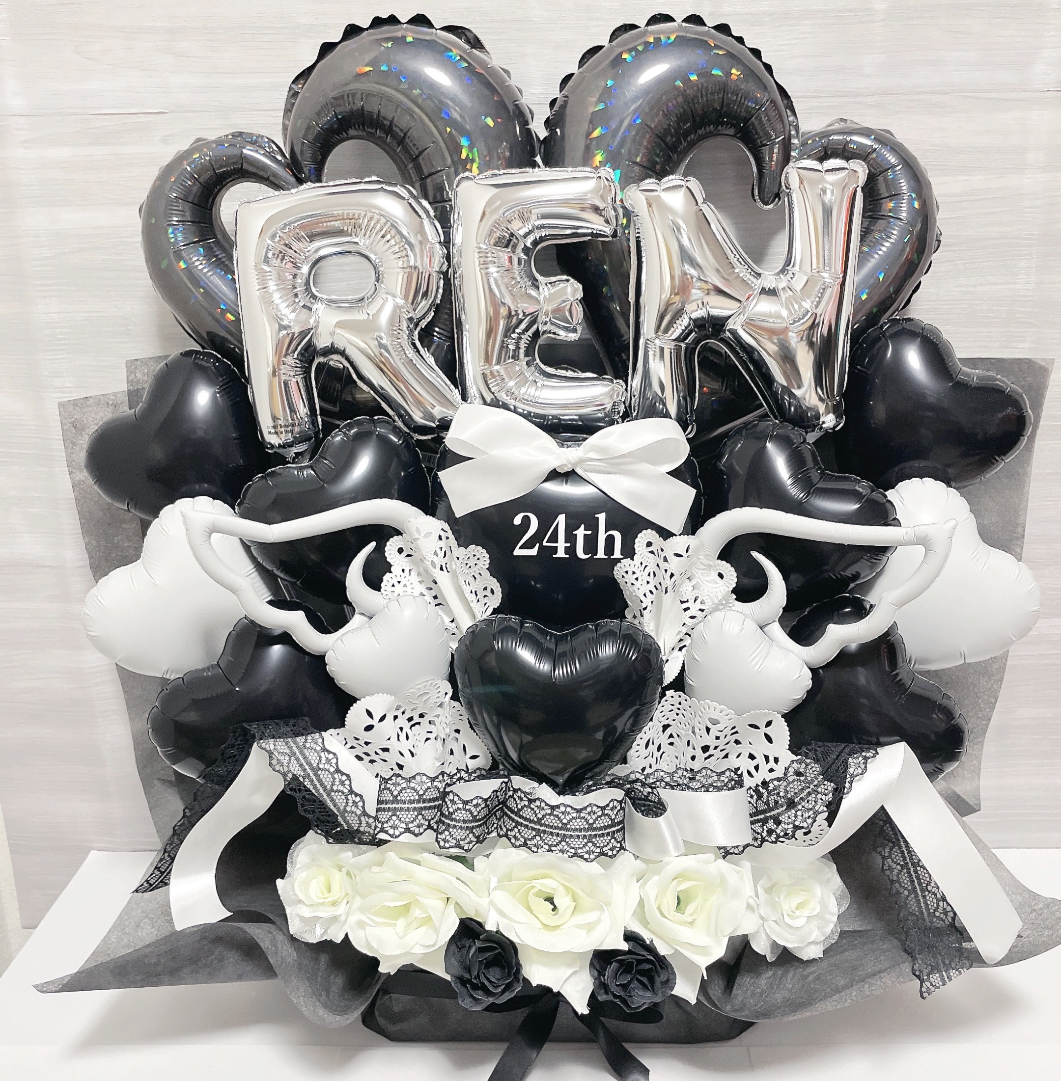 推し活　バルーンギフト　バルーンアレンジ 結婚祝い　誕生日　生誕祭　推し　開店祝い　ギフト　プレゼント　バルーン