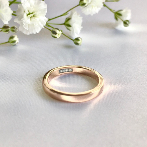 遺品整理 ローズゴールドリング・指輪 断捨離 装飾品 585 刻印あり14K