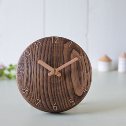 木製柱時計 ダークブラウン 特別製造 89df5872e4aeddd3723637bee46c5d