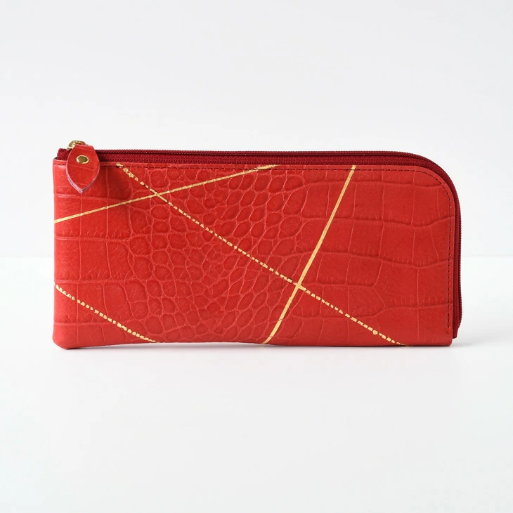 クロッキー　dot lines  red